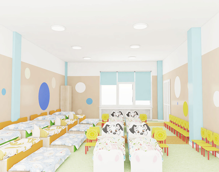 Дизайн детского сада в Туле